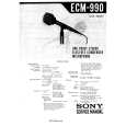 SONY ECM990 Service Manual SONY ECM990 Service Manual