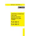 ZANUSSI FLS422C Owners Manual ZANUSSI FLS422C Owners Manual