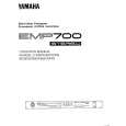 YAMAHA EMP700 Owners Manual YAMAHA EMP700 Owners Manual