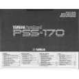 YAMAHA PSS-170 Owners Manual YAMAHA PSS-170 Owners Manual
