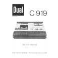 DUAL C-919 Service Manual DUAL C-919 Service Manual