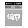 HITACHI DA-1000 Owners Manual HITACHI DA-1000 Owners Manual