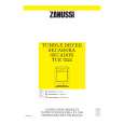 ZANUSSI TCE7224 Owners Manual ZANUSSI TCE7224 Owners Manual