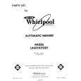 WHIRLPOOL LA6058XSW2 Parts Catalog WHIRLPOOL LA6058XSW2 Parts Catalog