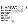 KENWOOD DPX-3030 Owners Manual KENWOOD DPX-3030 Owners Manual