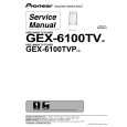 PIONEER GEX-6100TVP/EW Service Manual PIONEER GEX-6100TVP/EW Service Manual