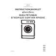 ELECTROLUX EW1078F Owners Manual ELECTROLUX EW1078F Owners Manual