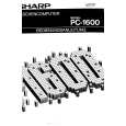SHARP PC1600 Owners Manual SHARP PC1600 Owners Manual