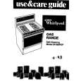 WHIRLPOOL SF395BEPW1 Owners Manual WHIRLPOOL SF395BEPW1 Owners Manual