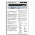 MACKIE SDR24 Quick Start MACKIE SDR24 Quick Start