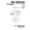 SONY MHC-5900 Service Manual SONY MHC-5900 Service Manual