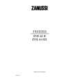 ZANUSSI ZVR45R Owners Manual ZANUSSI ZVR45R Owners Manual