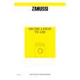 ZANUSSI TD4120 Owners Manual ZANUSSI TD4120 Owners Manual