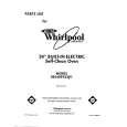 WHIRLPOOL RB160PXXW1 Parts Catalog WHIRLPOOL RB160PXXW1 Parts Catalog