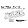BLAUPUNKT KEY WEST CD169 Owners Manual BLAUPUNKT KEY WEST CD169 Owners Manual