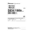PIONEER DEH-1800 Service Manual PIONEER DEH-1800 Service Manual