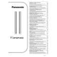 PANASONIC TYSP65PV600 Owners Manual PANASONIC TYSP65PV600 Owners Manual