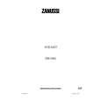 ZANUSSI ZRB29NC Owners Manual ZANUSSI ZRB29NC Owners Manual