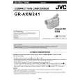 JVC GR-AXM241U Owners Manual JVC GR-AXM241U Owners Manual