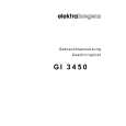 ELEKTRA BREGENZ GI3450A Owners Manual ELEKTRA BREGENZ GI3450A Owners Manual