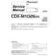 PIONEER CDXM1026zg Service Manual PIONEER CDXM1026zg Service Manual