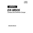 ONKYO DXM505 Owners Manual ONKYO DXM505 Owners Manual
