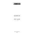 ZANUSSI ZCC6658W Owners Manual ZANUSSI ZCC6658W Owners Manual
