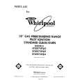 WHIRLPOOL SF3007SRW4 Parts Catalog WHIRLPOOL SF3007SRW4 Parts Catalog