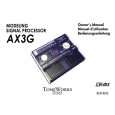 KORG AX3G Owners Manual KORG AX3G Owners Manual