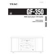 TEAC GF-350 Owners Manual TEAC GF-350 Owners Manual