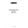 ZANUSSI ZFB140T Owners Manual ZANUSSI ZFB140T Owners Manual