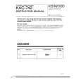 KENWOOD KAC742 Owners Manual KENWOOD KAC742 Owners Manual