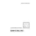 THERMA GKW C/56.2 R Owners Manual THERMA GKW C/56.2 R Owners Manual