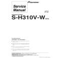 PIONEER S-H310V-W/XDCN Service Manual PIONEER S-H310V-W/XDCN Service Manual