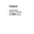 YAMAHA DX21 Owners Manual YAMAHA DX21 Owners Manual