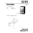 SONY SS-VF3 Service Manual SONY SS-VF3 Service Manual