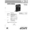 SONY TCM25 Service Manual SONY TCM25 Service Manual