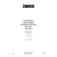 ZANUSSI WD1010 Owners Manual ZANUSSI WD1010 Owners Manual