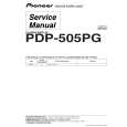PIONEER PDP505PG Service Manual PIONEER PDP505PG Service Manual