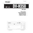 TEAC DV-H350 Owners Manual TEAC DV-H350 Owners Manual