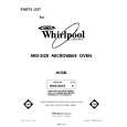 WHIRLPOOL MW3500XS0 Parts Catalog WHIRLPOOL MW3500XS0 Parts Catalog