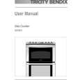 TRICITY BENDIX SG550/1WN Owners Manual TRICITY BENDIX SG550/1WN Owners Manual