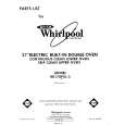 WHIRLPOOL RB170PXL3 Parts Catalog WHIRLPOOL RB170PXL3 Parts Catalog