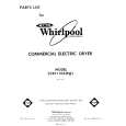 WHIRLPOOL 3CE2110XMW1 Parts Catalog WHIRLPOOL 3CE2110XMW1 Parts Catalog