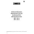 ZANUSSI ZFC155S Owners Manual ZANUSSI ZFC155S Owners Manual