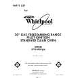 WHIRLPOOL SF310PERW4 Parts Catalog WHIRLPOOL SF310PERW4 Parts Catalog