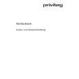 PRIVILEG 063.547 4/40861 Owners Manual PRIVILEG 063.547 4/40861 Owners Manual