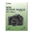 CANON ELAN7E Owners Manual CANON ELAN7E Owners Manual
