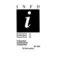 ELECTROLUX WT526 Owners Manual ELECTROLUX WT526 Owners Manual