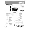 SONY EVC3E Service Manual SONY EVC3E Service Manual